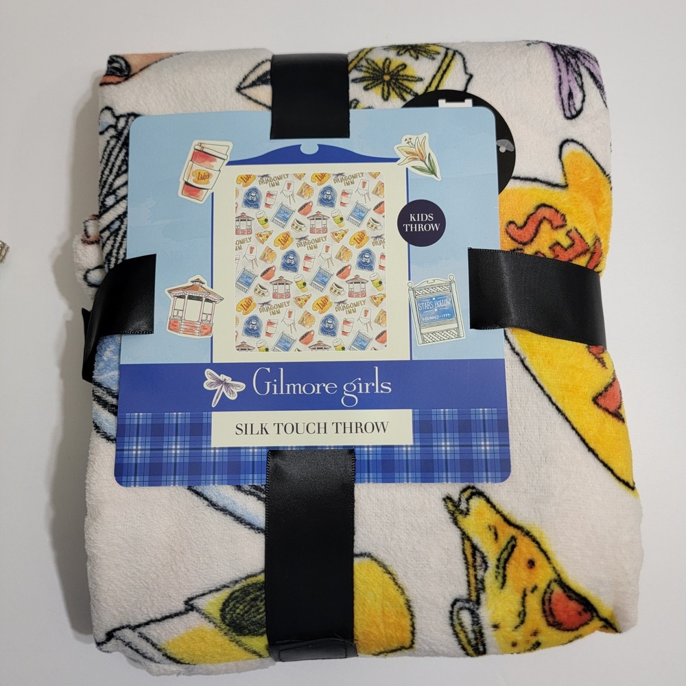 Gilmore Girls Silk Touch Kids Throw Stars Hollow Icons Blanket 50x60 NEW